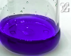 Clear Purple Bottle