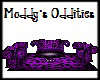 {MG} Purple Leo Sofa Set