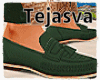 T~ Golden Emerald Shoes.