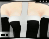 Cross Mini Dress Black