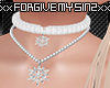 Christmas Snowflake Neck