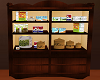 Wooden food pantry