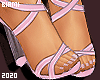 Pink Crystal  Heels