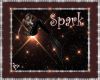 Spark gold star particle