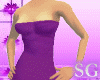 Layered purple dress