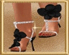 〆 Black Roses Heels