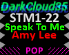 Speak To Me [Amy Lee]