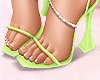 ♛ Pretty Lime Heels