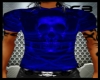 CB SKULL BLUE T-SHIRT