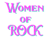 WOMEN OF ROCK sign
