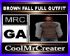 BROWN FALL FULL OUTFIT