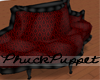 Red Victorian seat