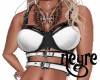 Neyre: Blk & White top
