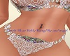 A/   Belly Ring Blue