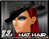 (L) Hat Hair RED