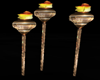 3 torches
