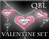 Valentine Jewelry Set