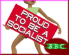 Socialist Sign Pose