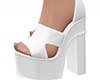 White Sandals Heels