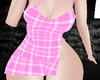 Pink Plaid Dress