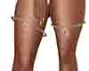 cheetah garters