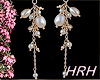 HRH Earrings PearlString