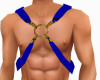 Blue Gold Cross Harness