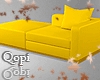 Gold Small Couch