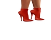 short red boots