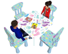 [S] Daycare Table Set