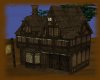 Medieval wood tavern inn