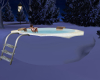 Winter Night Hot Tub