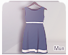 Mun | Hanging Blue Dress