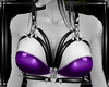 purple harness top