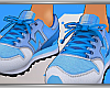 w. Athletes Shoe {Blue}