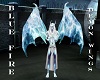 Blue Fire Demon Wings