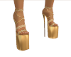 Holo Gold High Heels