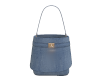 Denim Blue Lock Bag