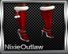 NIX~Santa Heel Boots