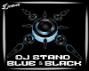*D* Blk/Blue DJ Stand