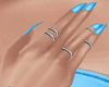 (M) Blue♥♥Nails