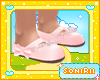 KID PINK BOW SHOES