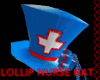 (GOLDY)BLUE NURSE HAT