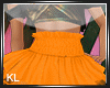 [KL] Dolly Orange Skirt