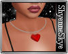 [SS]Red Heart Necklace