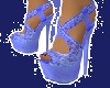 blue lace pumps *AJ*