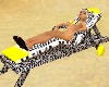 yellow tiger recliner