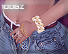 |gz| gold chain bracelet