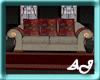 (AJ) Romantic  Euro Sofa