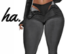 ha. Open Jeans Dark Gray